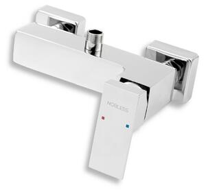 Novaservis Nobless EDGE Zuhanycsaptelep tartozékok nélkül 150 mm felső csatlakozó, króm, 36062 / 1.0