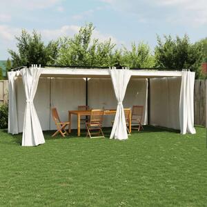 Vidaxl Kerti Pavilon - Acél, 6x3m