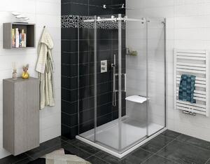 Gelco Gelco, DRAGON négyszögletes zuhanyparaván 800x900mm L / R változat, sarokbejárat, GD4280GD4290