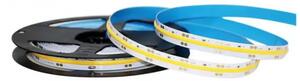 LED szalag , 24 Volt DC , COB , 280 LED/m , DOTLESS , 10 W/m , meleg fehér