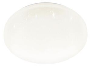LED lámpatest , mennyezeti/fali , kerek , kristály hatású , 18W , meleg fehér , IP44 , EGLO , FRANIA-S , 900619