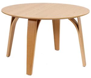 MAZZONI EXPORT BOLZANO 1200 Natúr Tölgy - KEREK FA ASZTAL KONYHÁBA ÉTKEZŐBE NAPPALIBA MODERN CLASSIC
