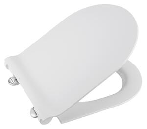 GSI GSI, NORM / PURA WC-ülőke, SLIM, Soft Close, fehér / króm, MS86CSN11