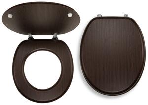 Novaservis - ülés furnérozott MDF, WC / WENGE