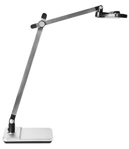 LED asztali lámpa SERPENS Dimmer funkcióval Ezüst