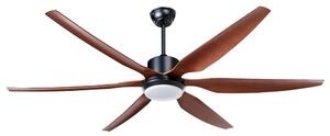 Mennyezeti ventilátor világítással VERDURE Távirányítóval LED Barna