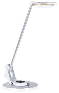 LED asztali lámpa CORVUS Dimmer funkcióval Fém Fehér/ezüst
