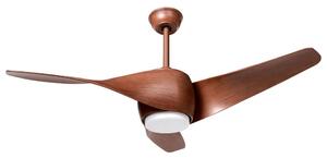 Mennyezeti ventilátor világítással PARIA Távirányítóval Barna