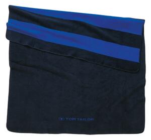 Tom Tailor Jacquard Dark Navy pléd, 150 x 200 cm