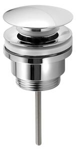 Bruckner Sapho, Mosogató kimenet 5/4", Click Clack, H 10-55mm, nagy dugó, króm, 151.307.1
