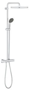 Grohe Vitalio Start - Zuhanyszett 250 termosztáttal, 9,5 l/min, 2 fúvókával, krómozott 26696000