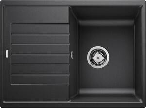 Blanco Zia 45 S Kompakt, szilgránit mosogató 680x500x190 mm, 1 kamrás, antracit, BLA-524721