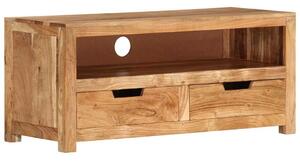 Tömör akácfa TV-szekrény 88 x 35 x 40 cm
