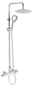 Novaservis Metalia Eco+ - Zuhanyszett termosztáttal, 250 mm, 1 fúvókával, króm SETECO/TER,0