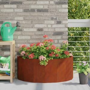 Növénytartó Rozsdás 90 x 45 x 35 cm Időjárásálló acél