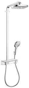 Hansgrohe Raindance Select E - Zuhanyszett Zuhanycső 300 termosztáttal, 2 fúvókával, EcoSmart 9 l/perc, króm 27283000