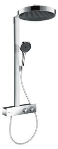 Hansgrohe Rainfinity - Zuhanyszett termosztáttal, 36 cm átmérőjű, 3 fúvókával, krómozott 26853000