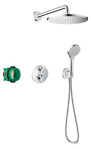 Hansgrohe Croma - Zuhanyszett 280, hőszabályzóval Ecostat S rejtett, krómozott 27954000