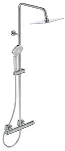 Ideal Standard CeraTherm - T100 zuhanykészlet termosztáttal, 200 mm, 3 fúvókával, krómozott A7240AA