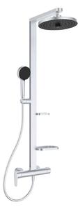 Ideal Standard ALU+ - Zuhanyszett keverővel, 26 cm átmérőjű, 2 fúvókával, ezüst színű BD584SI