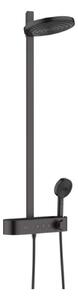 Hansgrohe Pulsify S - Zuhanyszett termosztáttal, átmérő 26 cm, 3 fúvókával, EcoSmart, fekete matt 24241670