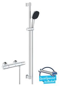 Grohe Precision Trend - Zuhanyszett termosztáttal, 3 fúvókával, krómozott 34855003
