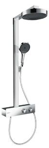 Hansgrohe Rainfinity - Zuhanyszett termosztáttal, 25 cm átmérőjű, 3 fúvókával, krómozott 28742000