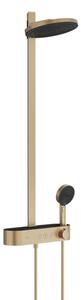 Hansgrohe Pulsify S - Zuhanyszett termosztáttal, 26 cm átmérőjű, 3 fúvókával, EcoSmart, bronz csiszolt színben 24241140