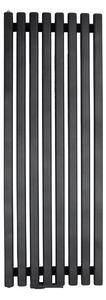 Regnis Lazur LA, fűtőelem 540x1000mm központi csatlakozással 50mm, 766W, fekete matt, LAZURLA/1000/540/D5/BLACK