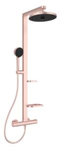 Ideal Standard - Zuhanyszett termosztáttal, átmérő 26 cm, 2 fúvókával, rózsaszínű BD583ROROZ1