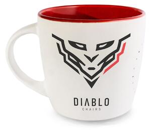 Diablo Chairs bögre fehér/piros