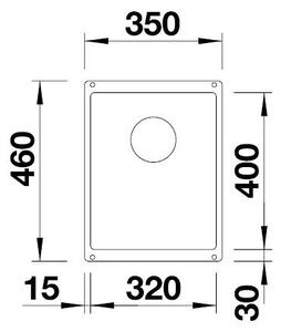 BLANCO SUBLINE 320-U, BLA-525983