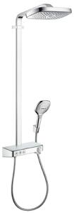 Hansgrohe Raindance Select E - Zuhanykészlet Showerpipe 300 termosztáttal ShowerTablet Select, 3 fúvókával, króm 27127000