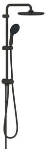 Grohe Vitalio Start - Zuhanyszett keverő nélkül, átmérő 25 cm, 2 fúvókával, fekete matt 266802431