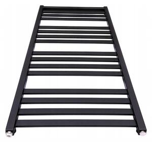 Regnis LOX, fűtőelem 300x570mm központi csatlakozással 50mm, 401W, fekete matt, LOX60/30/D5/FEKETE
