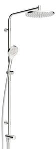 Hansa Viva - Zuhanyszett keverő nélkül, 25 cm átmérőjű, 3 fúvókával, krómozott 44180300