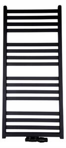 Regnis LOX, fűtőelem 300x570mm központi csatlakozással 50mm, 401W, fekete matt, LOX60/30/D5/FEKETE