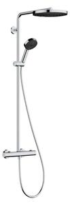 Hansgrohe Pulsify S Puro - Zuhanyszett termosztáttal, átmérő 26 cm, 3 vízsugár, króm 24236000