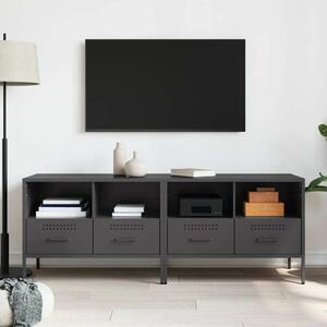 VidaXL Ipari Fém TV-szekrény Szett - 2 db - 68x39x50,5 cm