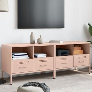VidaXL - Rózsaszín Fém TV-szekrény - 2 db - 68x39x50,5cm