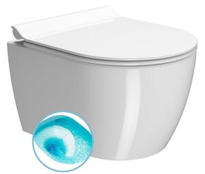 GSI GSI, PURA szabadon álló WC csésze, Swirlflush, 46x36 cm, fehér ExtraGlaze, 880211