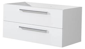 Mereo, Mereo Bino, fürdőszobaszekrény 120 cm, fehér, MER-CN663SN