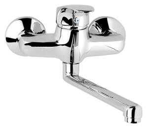 Mereo Mereo, Mosogató fali csaptelep, Sonata, egyenes karral 160 mm, króm, MER-CB302A02N
