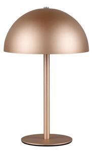 Bronzszínű LED asztali lámpa fém búrával (magasság 21 cm) Munoz – Reality