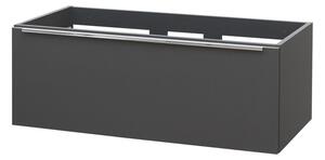 Mereo Mereo, Mailo, fürdőszoba szekrény 101 cm, antracit, MER-CN537S