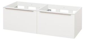Mereo Mereo, Mailo, fürdőszoba szekrény 121 cm, fehér, MER-CN518S
