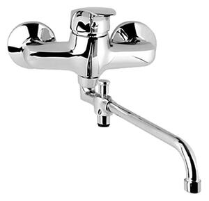 Mereo Mereo, Falra szerelhető csaptelep lakásba. mag, Sonata, tartozékok nélkül pr. 18 mm - 330 mm, króm, MER-CB602A03N