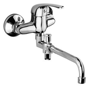 Mereo Mereo, Falra szerelhető csaptelep lakásba. mag, Lila, heveder átm. 18 mm - 330 mm, tartozékok nélkül, MER-CBEE602A03