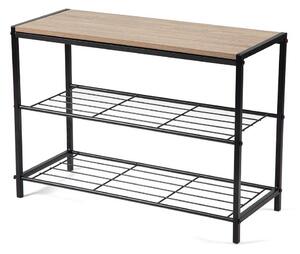 Fekete acél cipőtartó 63x44x30 cm Asten – Bonami Essentials