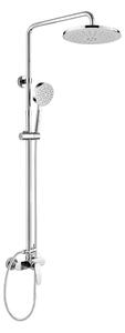 Mereo Mereo, Fali zuhanycsaptelep Eve 150 mm zuhanygarnitúrával, kézi- és tányérzuhannyal o220mm, MER-CBE60104SAE